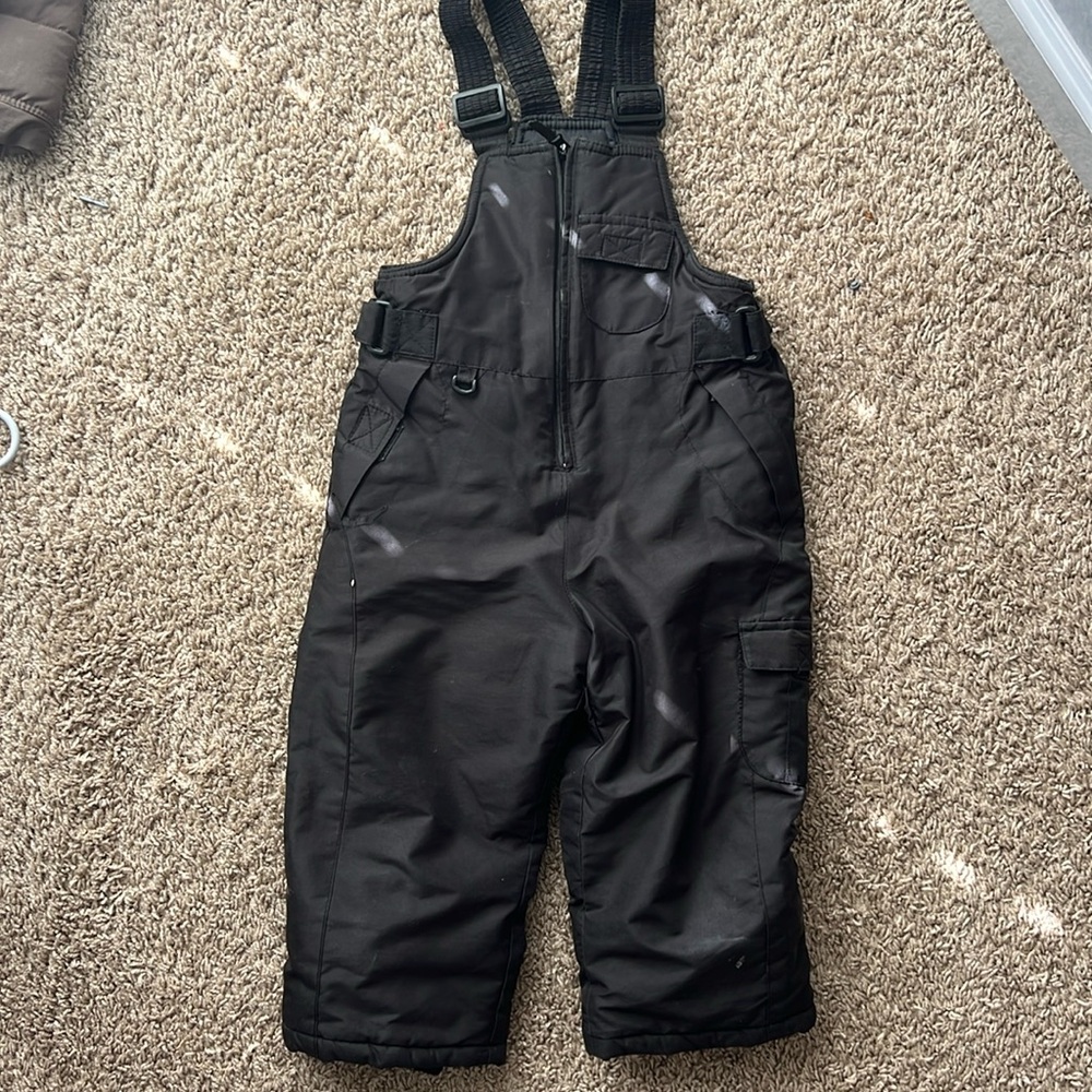 Snow Suit and bib for 3t toddler